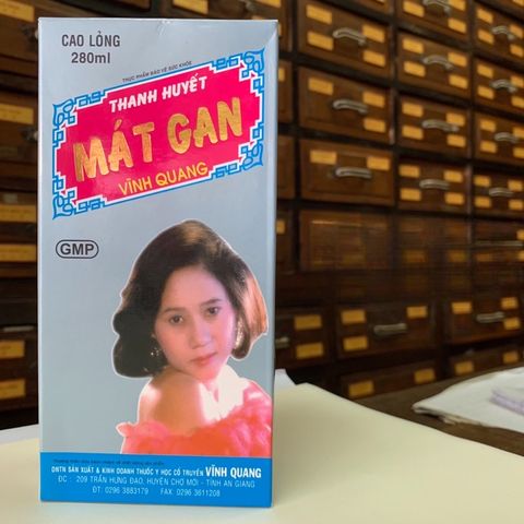 Thanh Huyết Mát Gan Vĩnh Quang - Giảm Ngứa Dị Ứng Mề Đay - Tăng cường Chức Năng Gan Chai 280ml
