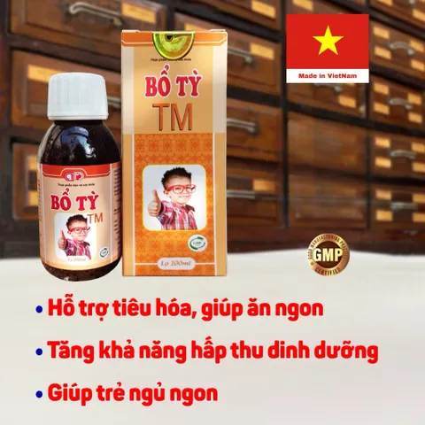 Bổ Tỳ Dưỡng Cốt Thái Dương - Giúp bé ăn ngon khỏe tiêu hóa tốt