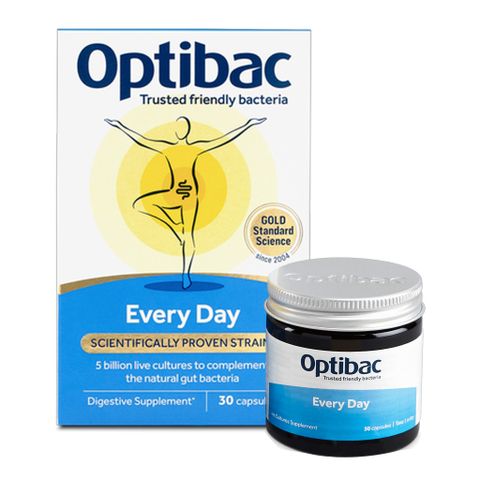 Viên uống men vi sinh Optibac Probiotics Every Day hỗ trợ tiêu hóa, bảo vệ sức khỏe đường ruột