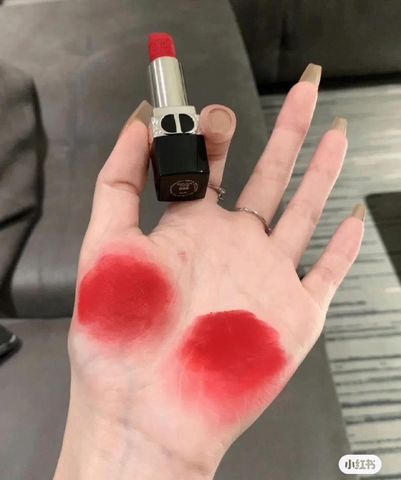 Son Dior Rouge Velvet 999 Full Size – Màu Đỏ Huyền Thoại Sang Trọng