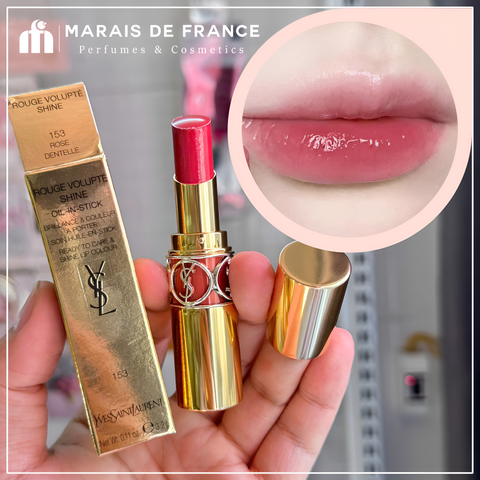 Son Dưỡng Có Màu YSL 153 Rose Dentelle - Fullbox Fullsize