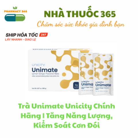 Trà Unimate Unicity Chính Hãng | Tăng Năng Lượng, Kiểm Soát Cơn Đói