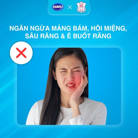 Nước Súc Miệng HMU Fluor Ortho 250ml Cho Người Chỉnh Nha Niềng Răng