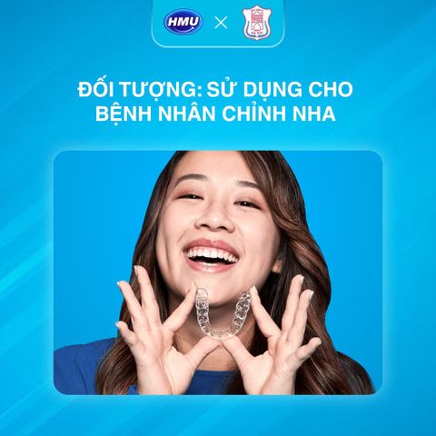 Nước Súc Miệng HMU Fluor Ortho 250ml Cho Người Chỉnh Nha Niềng Răng