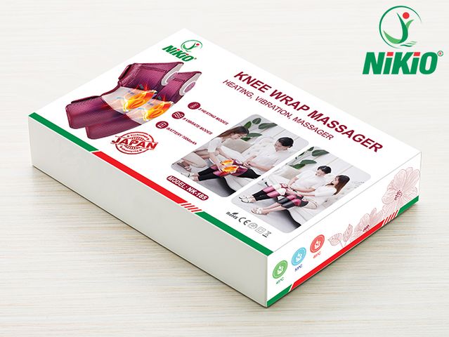 Máy massage đầu gối Nikio NK-185 - Công nghệ rung nóng hiện đại