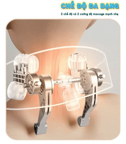 Máy Massage Cổ Vai Gáy Pin Sạc Nikio NK-139 - Thư Giãn Cùng Nhiệt Nóng, Chế Độ Massage Thông Minh, Dễ Dàng Mang Theo Cả Ngày