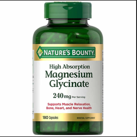 Viên uống bổ sung magnesium Nature's Bounty