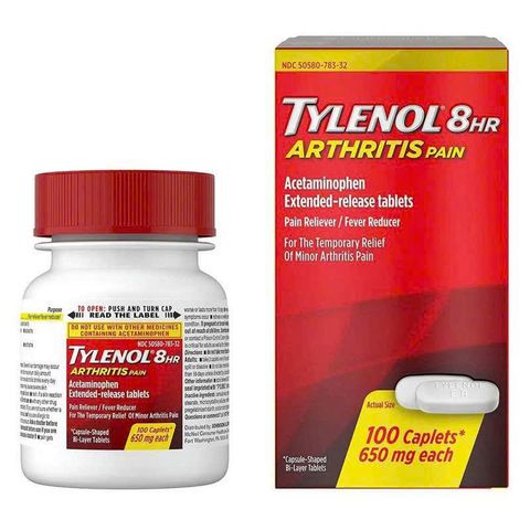 Tylenol 650mg 100 viên hàng Mỹ