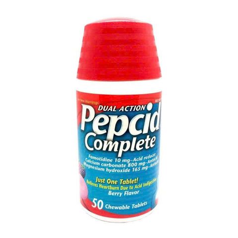Pepcid Complete 50 Chewable Hàng Mỹ