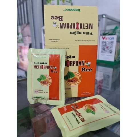 TPBVSK Viên ngậm ho Merthorphan Bee - Traphaco - gói 6 viên