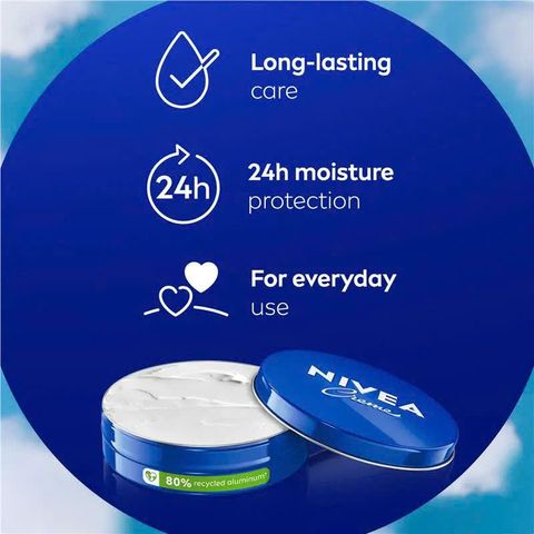 NIVEA Creme 150ml Kem Dưỡng Ẩm Da Đa Năng Hộp Xanh