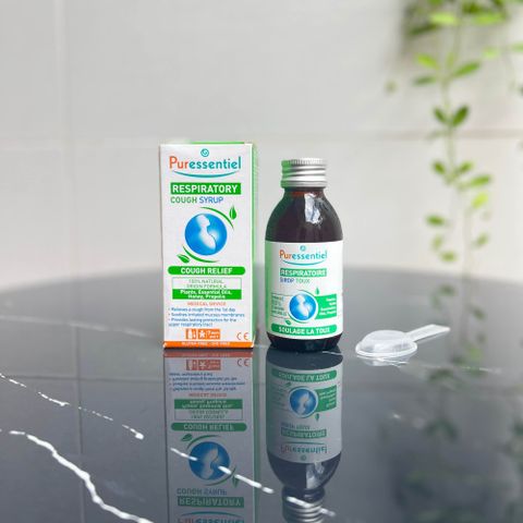 Xi Rô Ho Puressentiel Respiratory Cough Syrup 125ml - Cho trẻ trên 7 tuổi và cả gia đình