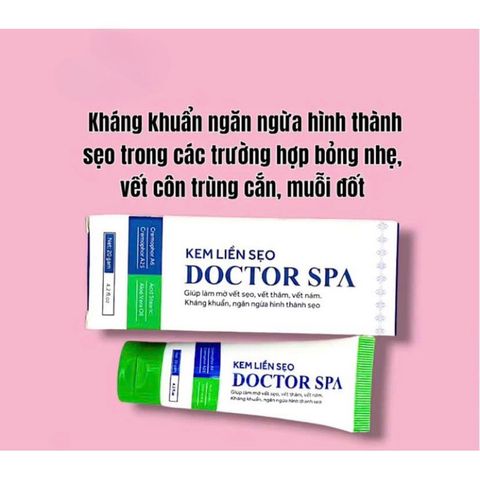 Kem liền sẹo Doctor Spa giúp tái tạo da mau liền sẹo dùng được cho vết thương hở(Tuýt 20g)