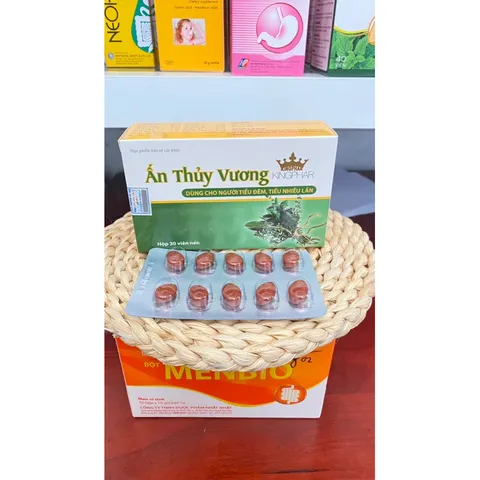 Viên uống Ấn Thuỷ Vương dùng cho người tiểu đêm,tiểu nhiều lần(Hộp 30viên)