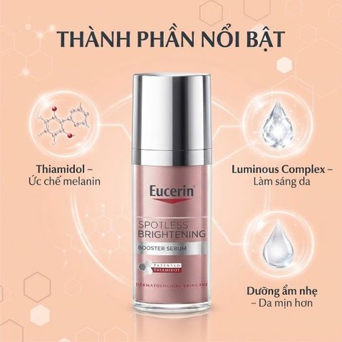 Serum Mờ Nám Đốm Nâu Sáng Da .Eucerin Ultrawhite+ Spotless Double Booster Serum 30ml