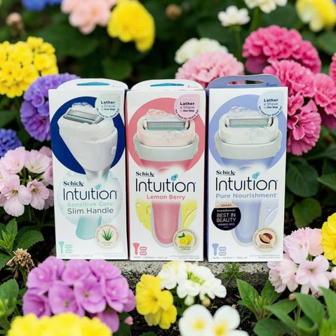 Schick Intuition Lemon Berry Razor Cartridge Set Dao Cạo Nữ