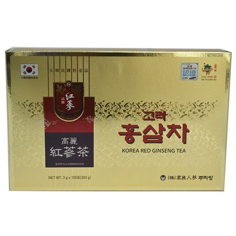 Trà Hồng Sâm Hàn Quốc Korea Ginseng Tea 100 Gói – tăng đề kháng