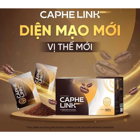 [MẪU MỚI] Cà phê LINKNEW giúp tỉnh táo 20 gói lớn