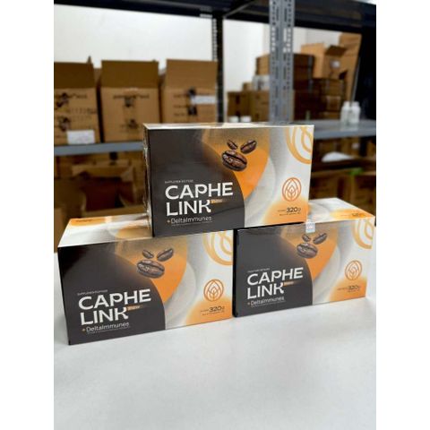 [Mẫu Mới] CÀ PHÊ LINK SỨC KHỎE – NĂNG LƯỢNG TỈNH TÁO, ĐỀ KHÁNG VỮNG VÀNG (HỘP 20 GÓI)