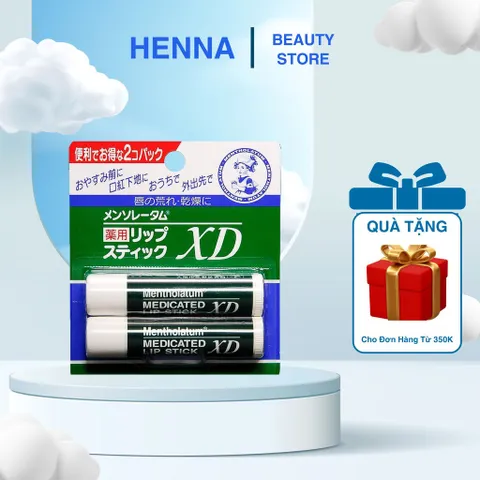 Son dưỡng môi Rohto Mentholatum Medicated Lip Stick XD 5g (hàng nội địa Nhật) 640633