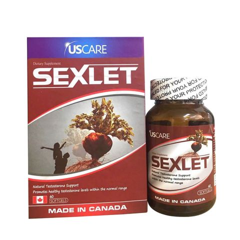 Tăng cường nội tiết tố nam Sexlet UScare Canada 60 viên