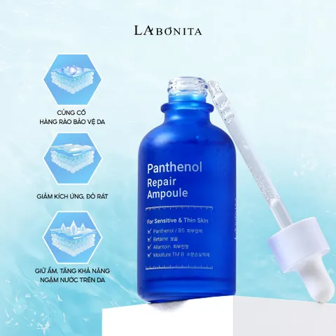 Tinh chất Phục Hồi B5 La Bonita Panthenol Repair Ampoule 50ml