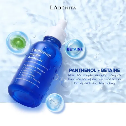 Tinh chất Phục Hồi B5 La Bonita Panthenol Repair Ampoule 50ml