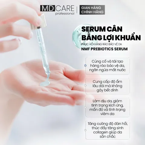MD CARE NMF Prebiotics Serum 30ml Tinh Chất Cấp Ẩm Và Cân Bằng Hệ Vi Sinh Trên Da