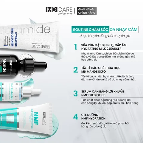 MD CARE NMF Prebiotics Serum 30ml Tinh Chất Cấp Ẩm Và Cân Bằng Hệ Vi Sinh Trên Da