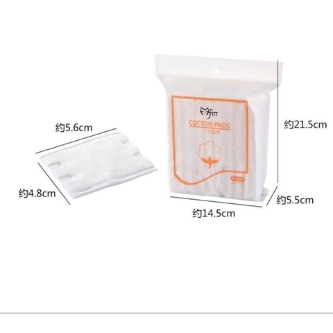 Combo 5 Gói Bông tẩy trang 3 lớp Lameila Cotton Pads 222 miếng nội địa Trung