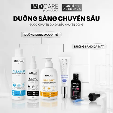 [CHÍNH HÃNG] Kem Dưỡng Sáng Chuyên Biệt MD CARE Brightening Blemish Cream 50ml