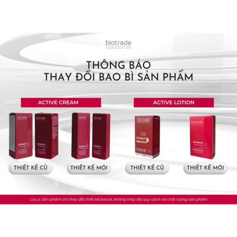 [Hàng Công Ty] Kem chấm Mụn Biotrade Acnaut Active Cream giảm đỏ, mờ thâm Biotrade