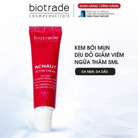 [Hàng Công Ty] Kem chấm Mụn Biotrade Acnaut Active Cream giảm đỏ, mờ thâm Biotrade