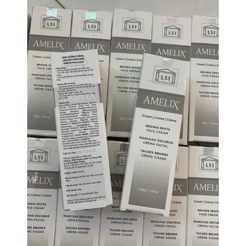 [ CHÍNH HÃNG] Kem dưỡng KARMEL LSI Amelix Face Cream 40g Dưỡng Trắng Mờ Thâm Nám