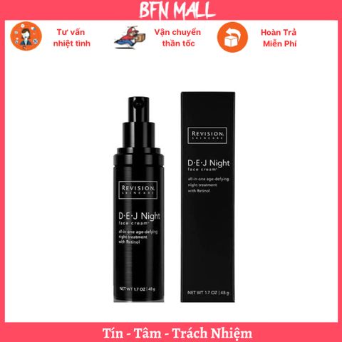 Kem Dưỡng Revision Skincare D.E.J Night Face Cream 48g Chống Lão Hóa Da Ban Đêm