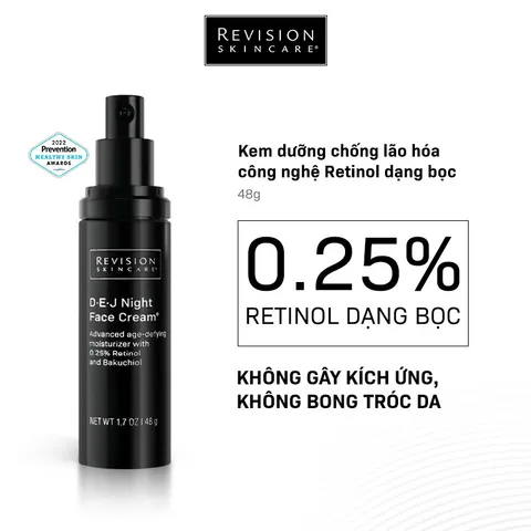 Kem Dưỡng Revision Skincare D.E.J Night Face Cream 48g Chống Lão Hóa Da Ban Đêm