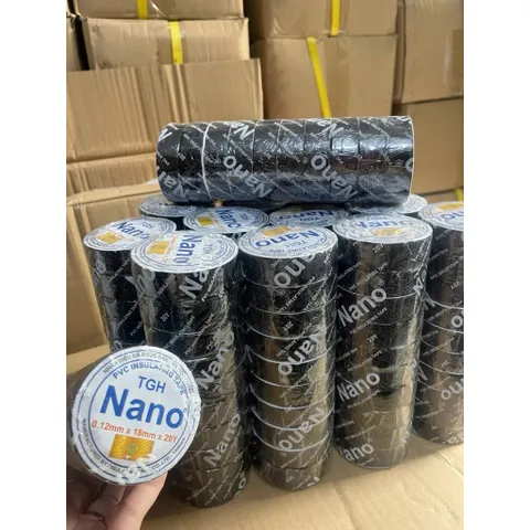 [Sỉ] 10 cuộn băng keo điện nano siêu dính mỏng dai chịu nhiệt tốt 10Y, 20Y