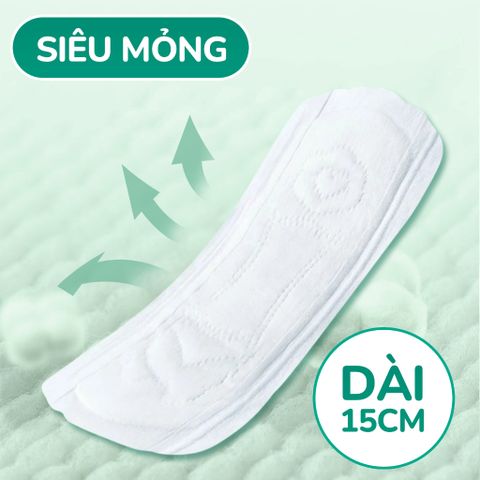 Băng vệ sinh nữ Topgia dùng hằng ngày thoáng khí thoải mái ngày dài