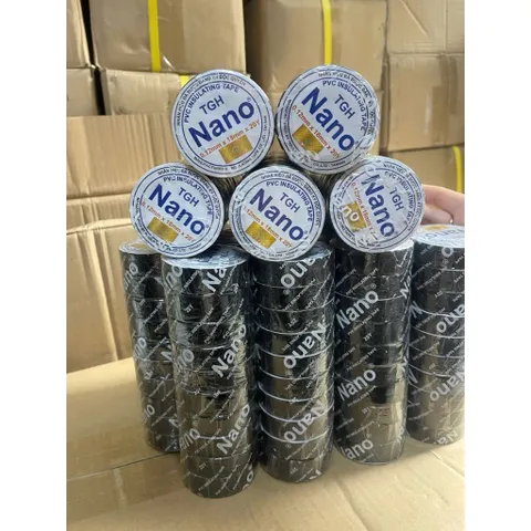 [Sỉ] 10 cuộn băng keo điện nano siêu dính mỏng dai chịu nhiệt tốt 10Y, 20Y