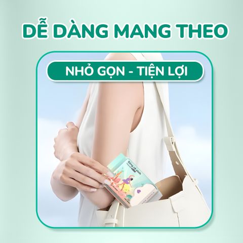 Băng vệ sinh nữ Topgia dùng hằng ngày thoáng khí thoải mái ngày dài