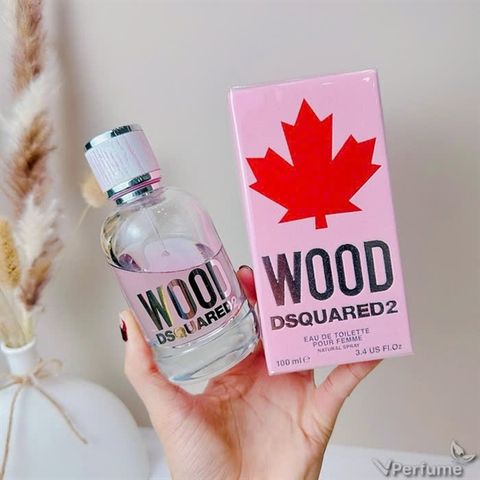Nước hoa Dsquared2 Wood Pour Femme Eau De Toilette 100ml – nữ nhẹ