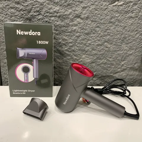 Máy sấy tóc bổ sung iOn âm, hãng Newdora ( Đức ) - 02/ 03, công suất 1800w