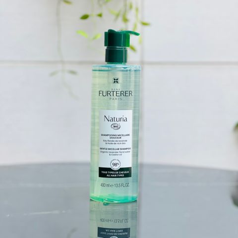 Dầu Gội Hữu Cơ René Furterer Naturia 400ml - Dụng cụ Chăm Sóc Tóc Nhẹ Nhàng, Hương Oải Hương, Dành Cho Tóc Nhạy Cảm