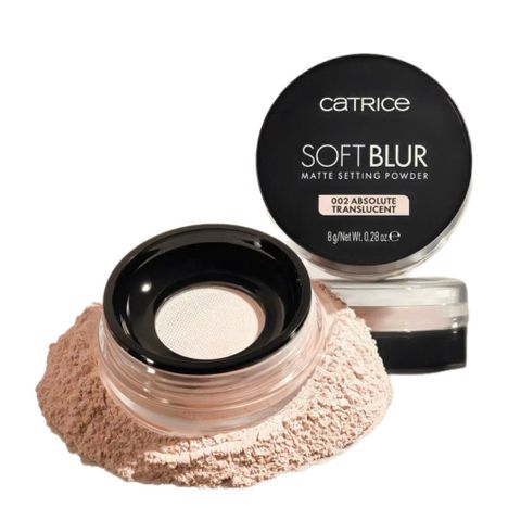 (Đức) Phấn Phủ Catrice Kiềm Dầu Mỏng Nhẹ Nâng Tông Catrice Soft Blur Matte Setting Powder 8g