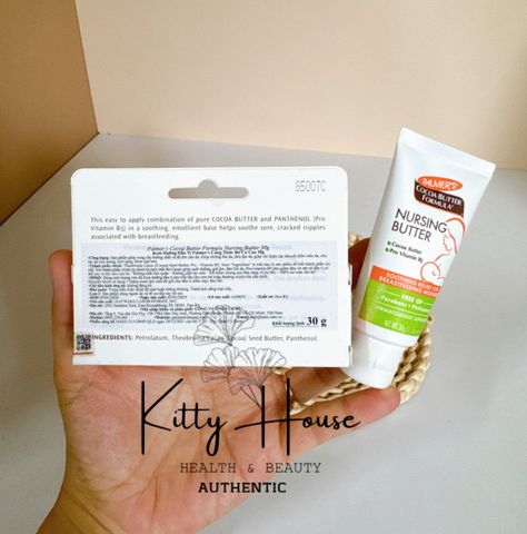 [Nhập khẩu chính ngạch] Kem giảm nứt đầu ti Palmer's Cocoa Butter Formula Nursing Butter (30g)