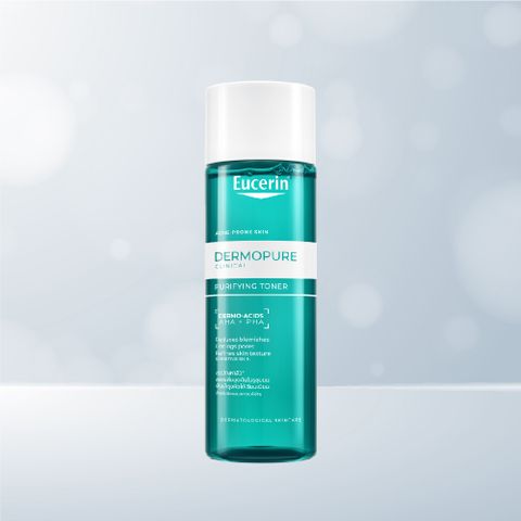 Toner Eucerin Dành Cho Da Nhờn Mụn - Dermopure Clinical Purifying Toner