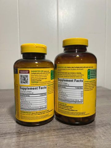 Viên uống Nature Made bổ sung Magnesium Citrate  120v-140v