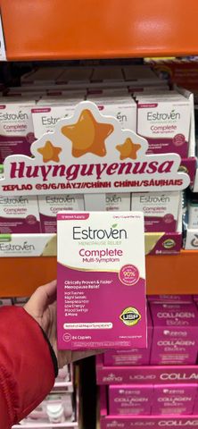 Viên uống Estroven 84 viên - Hỗ trợ cân bằng nội tiết tố cải thiện sức khỏe