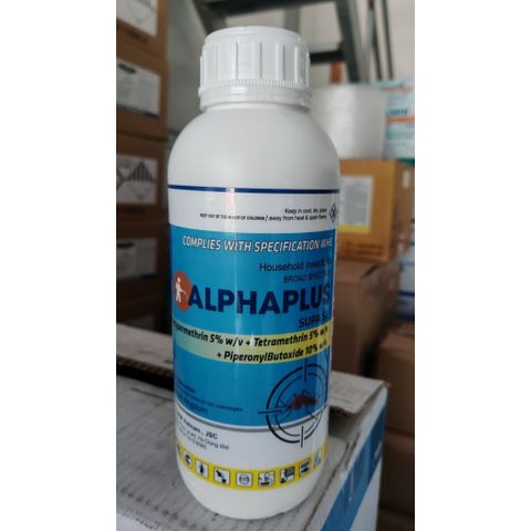 Thuốc Diệt Côn Trùng ALPHA PLUS 5EC 1LÍT Nhập Khẩu Anh Quốc – Diệt Muỗi, Ruồi, Gián Cực Mạnh Hoạt Chất Tương Tự Fendona
