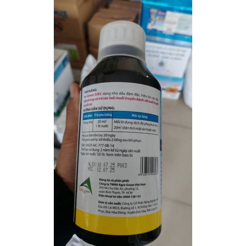 PER GREEN 50EC 1Lít (BỈ) Đặc Trị ruồi, muỗi, kiến, gián, rận, rệp, bọ chét và ve chó và Chuyên diệt sâu bệnh nông nghiệp